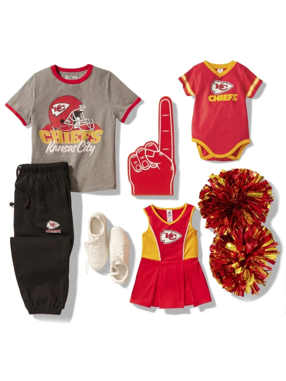 Old Navy Red Kansas City Chiefs Graphic Mesh Dress l